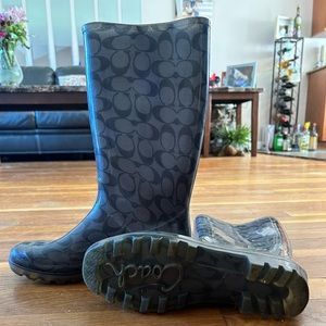 Coach Rainboots